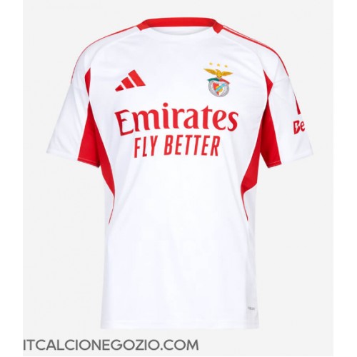 Maglia Calcio Benfica Terza Divisa 2025-26 Manica Corta